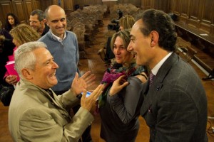 il Maestro con Mody e Nello Acampora