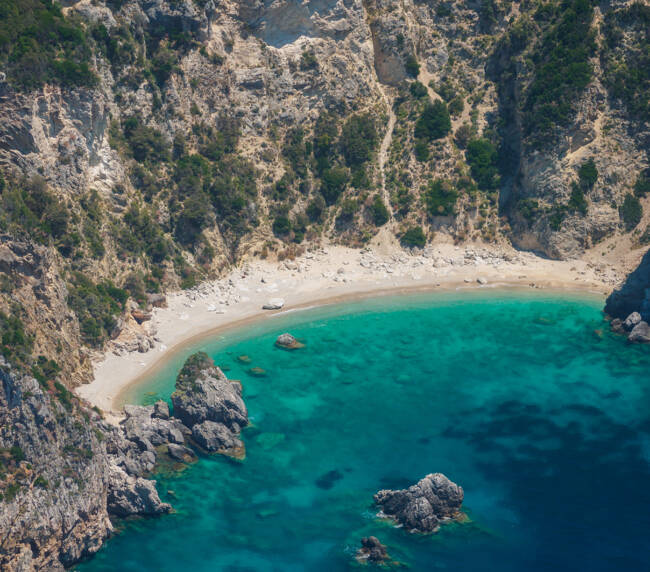 Corfù | La baia di Paleokastritsa