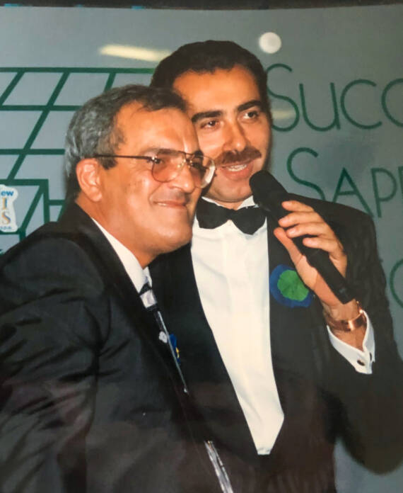 Con Gianni Germani fondatore Nims Accordo del 10 Settembre 1995