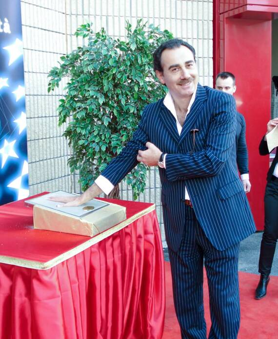 Impronta per la Piazzetta delle celebrità