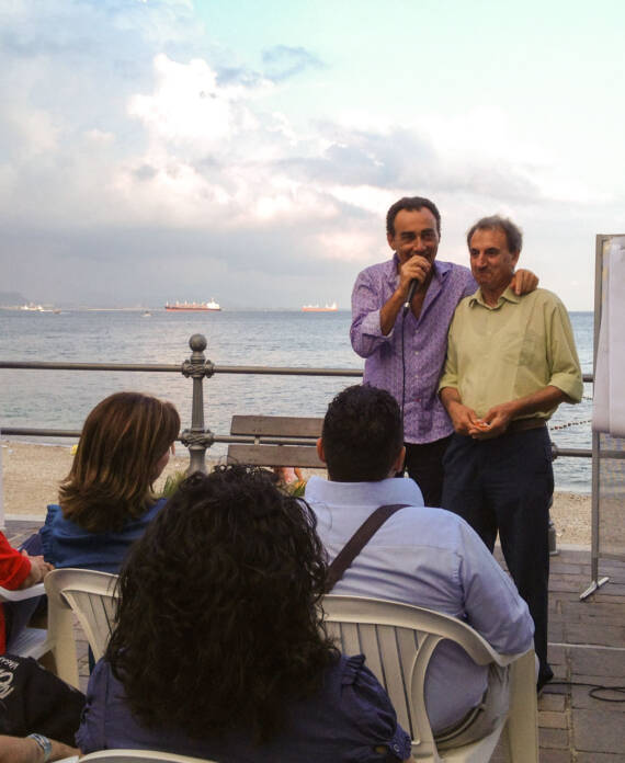 Con Omar Falworth sulla costiera amalfitana