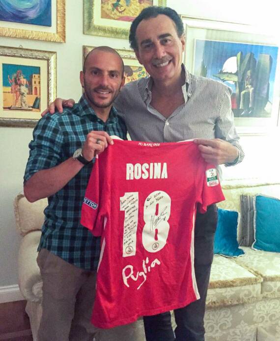 Alessandro Rosina e la maglia