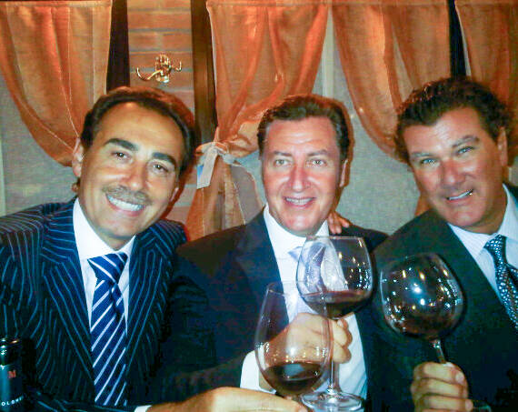 Con Giorgio Terziani e il Presidente della Cellfood Kevin Negrete