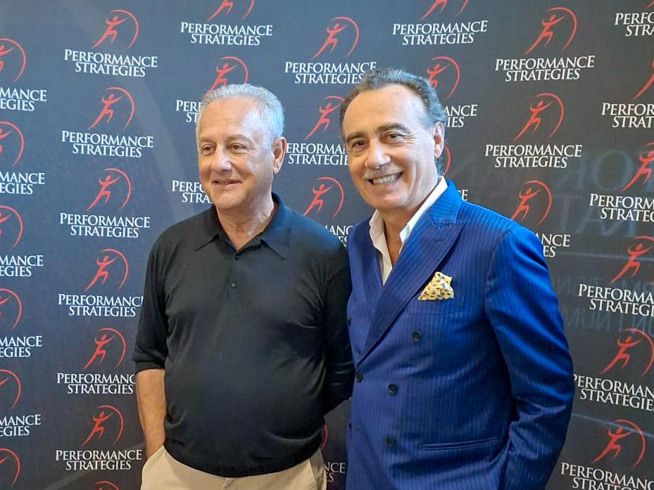 Michele Tribuzio con Julio Velasco